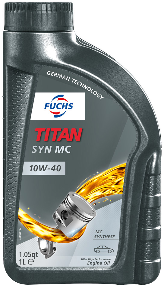 Олива моторна FUCHS TITAN SYN MC SAE 10W-40 1 л (602002983)